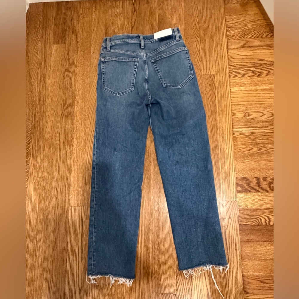 Re/Done Stovetop Blue Denim Jeans - Picture 2 of 10